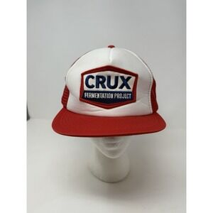 Crux Fermentation Project Bend Oregon Red White‎ Blue Trucker Snapback Hat